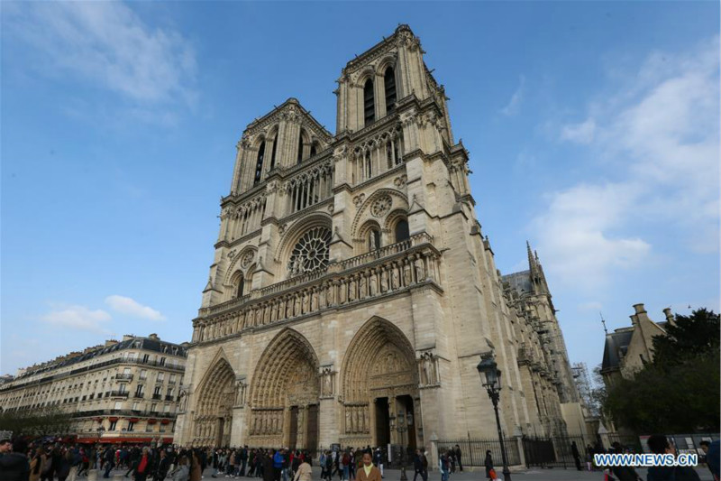 Les photos d'archives de la cathédrale Notre-Dame