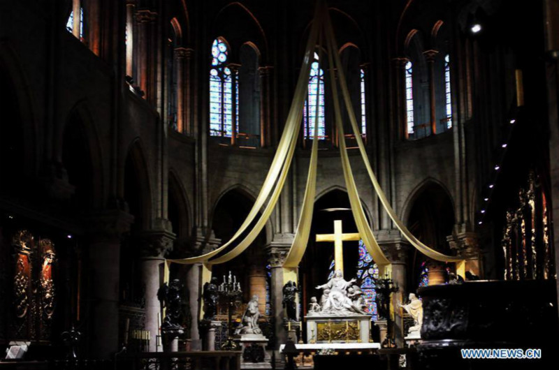 Les photos d'archives de la cathédrale Notre-Dame