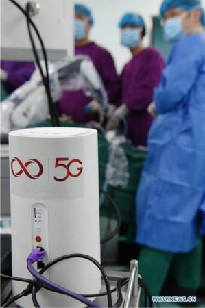 Anhui : première opération collaborative à distance réussie via le réseau 5G