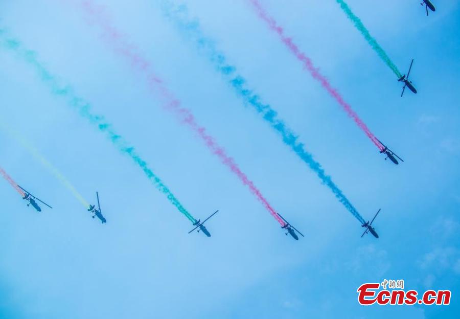 Hubei : début du salon aéronautique World Fly-in Expo 2019