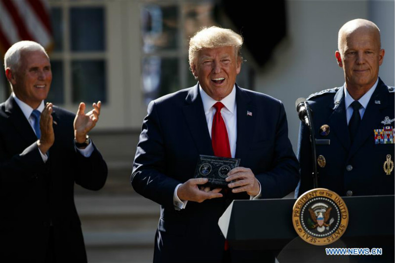 Les Etats-Unis annoncent le lancement de leur nouveau Commandement spatial