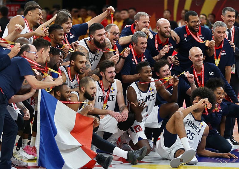 La France remporte le bronze à la Coupe du monde de basket de la FIBA