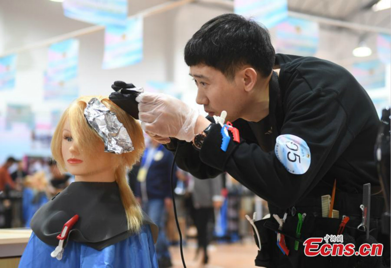 Des handicapés au Concours national de compétences professionnelles