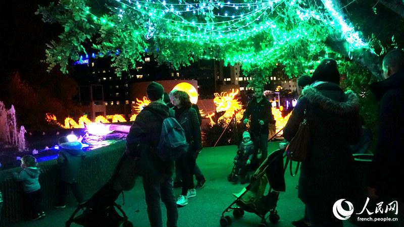 Nice : Ouverture du premier festival ? Baie des lumières ? franco-chinois