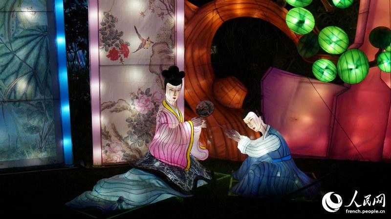 Nice : Ouverture du premier festival ? Baie des lumières ? franco-chinois