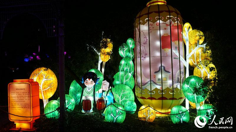 Nice : Ouverture du premier festival ? Baie des lumières ? franco-chinois