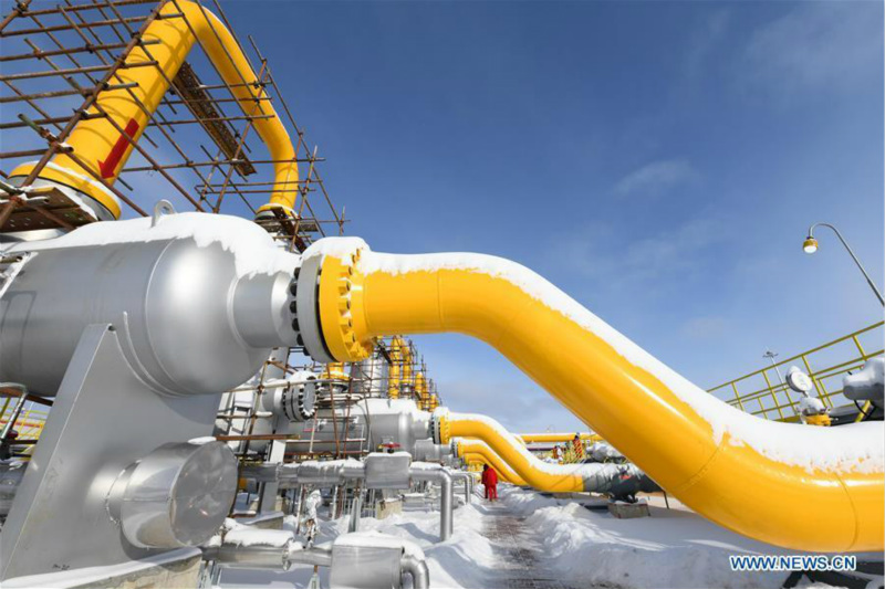 Mise en service de l'itinéraire oriental du gazoduc Chine-Russie