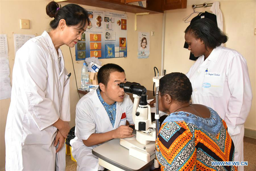 Mission médicale chinoise au Cameroun :