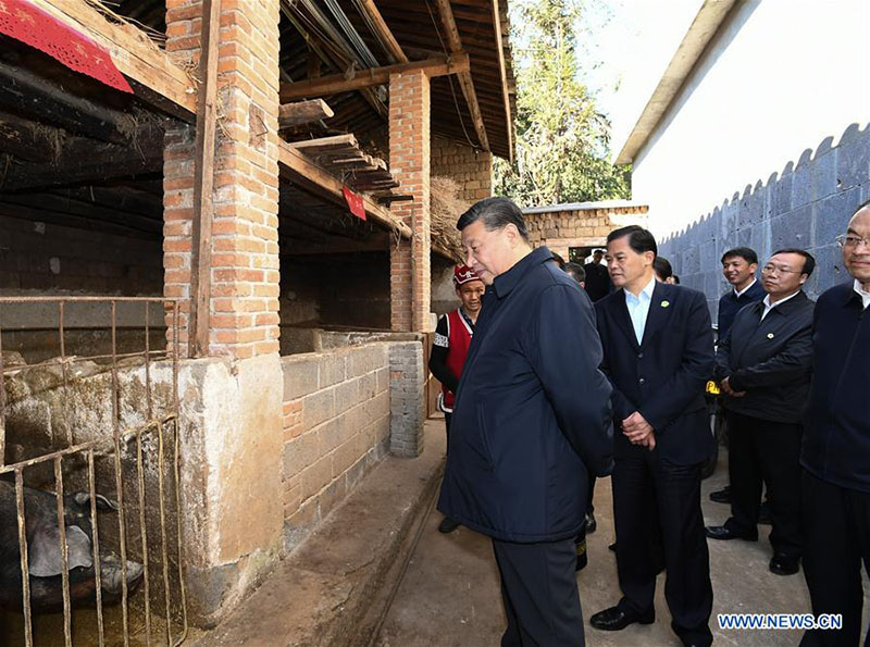 Xi Jinping se rend au Yunnan pour une tournée d'inspection avant la fête du Printemps