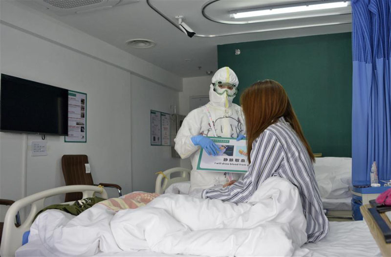 L'h?pital Xiaotangshan de Beijing fonctionne bien et de manière ordonné