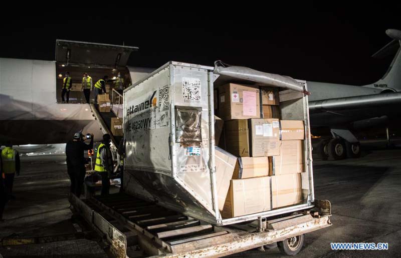 (COVID-19) L'Egypte re?oit son premier lot de matériel anti-coronavirus chinois