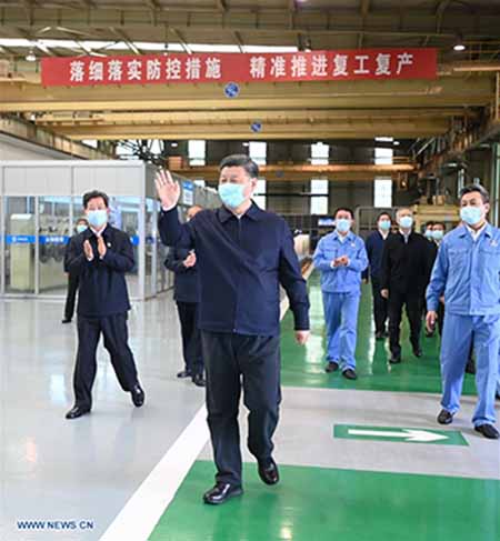 Xi Jinping met l'accent sur l'achèvement de la construction d'une société de moyenne aisance à tous égards