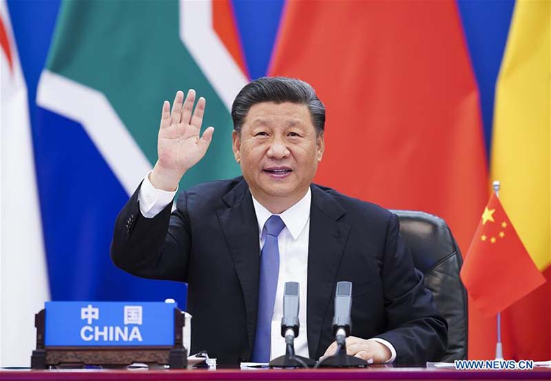 Xi Jinping fait des propositions lors du Sommet extraordinaire Chine-Afrique sur la solidarité contre le COVID-19