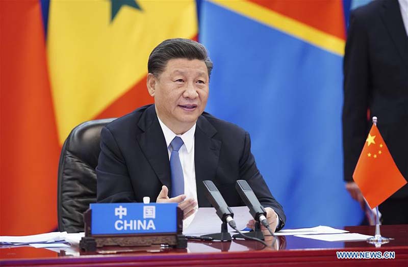 Xi Jinping fait des propositions lors du Sommet extraordinaire Chine-Afrique sur la solidarité contre le COVID-19