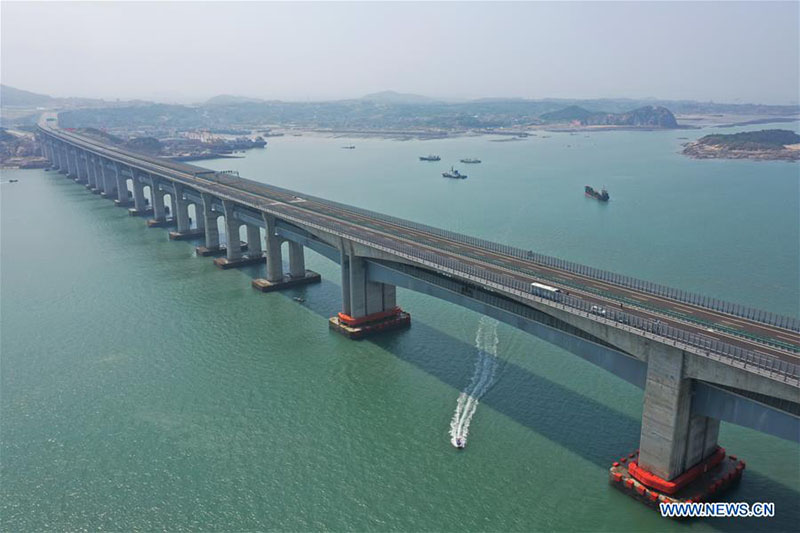 La voie ferrée Fuzhou-Pingtan sera mise en service d'ici fin 2020