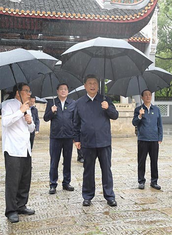 Chine : Xi Jinping inspecte la ville de Changsha
