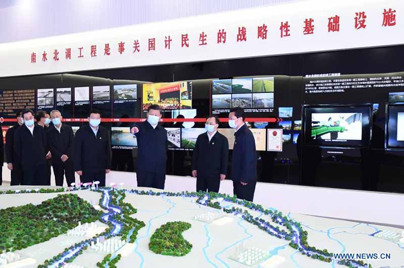 Xi Jinping inspecte la ville orientale de Yangzhou