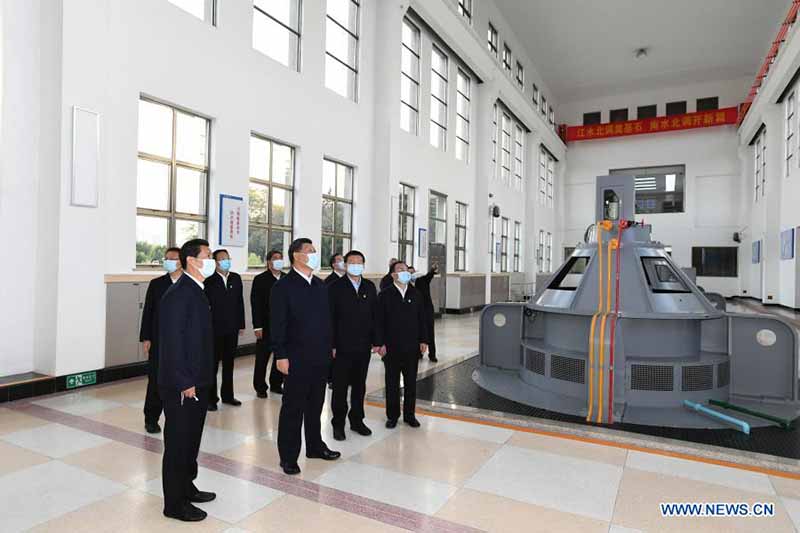 Xi Jinping inspecte la ville orientale de Yangzhou