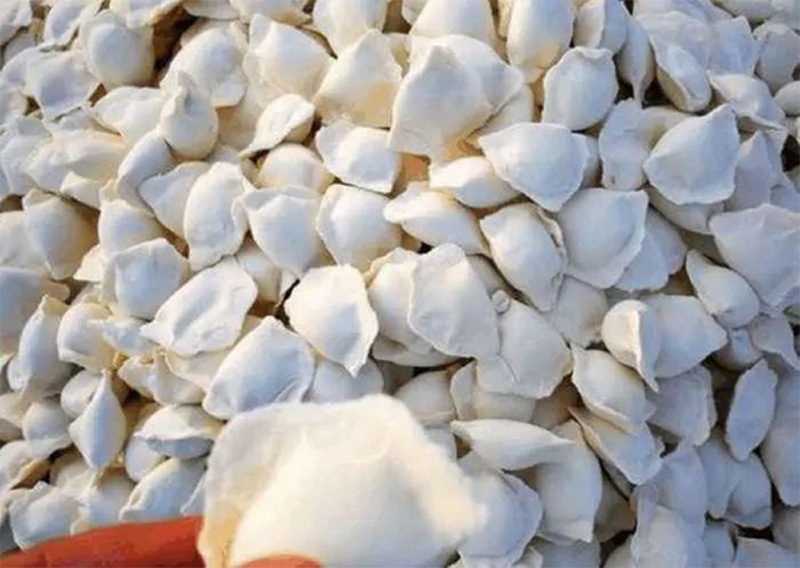 Les aliments surgelés font des collations d'hiver délicieuses