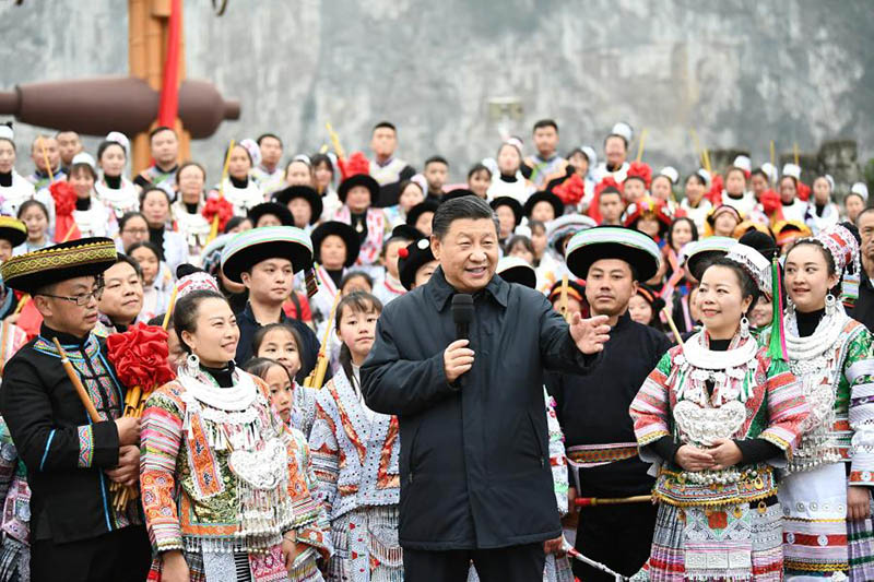 Xi Jinping inspecte le Guizhou à l'approche du Nouvel An chinois