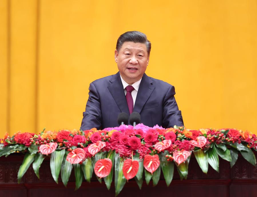 Xi Jinping adresse ses voeux de la fête du Printemps à tous les Chinois