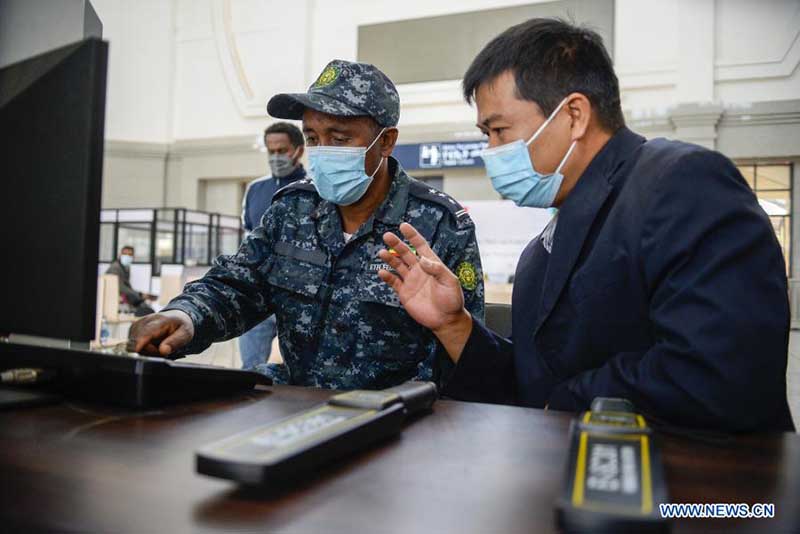 Accord entre la Chine et l'Ethiopie sur un mécanisme de sauvegarde de la sécurité pour les grands projets de l'Initiative ''la Ceinture et la Route''