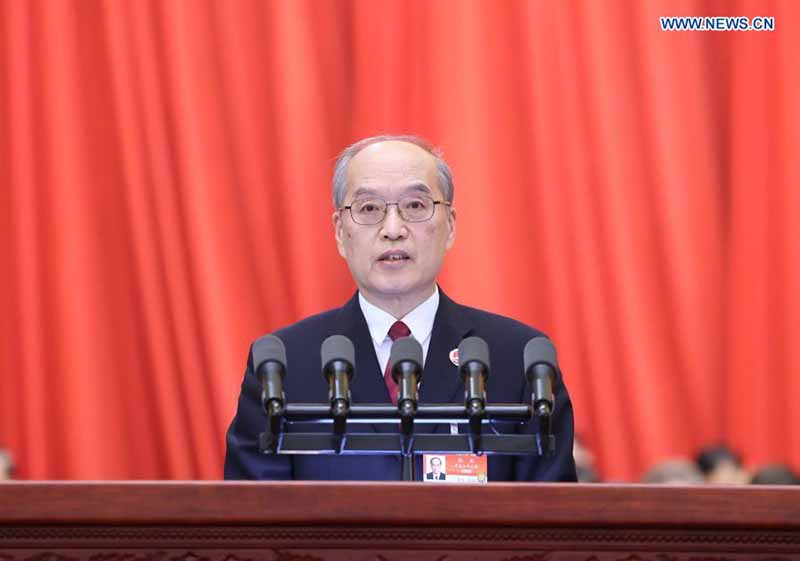 L'organe législatif national de la Chine entame sa deuxième réunion plénière de la session annuelle