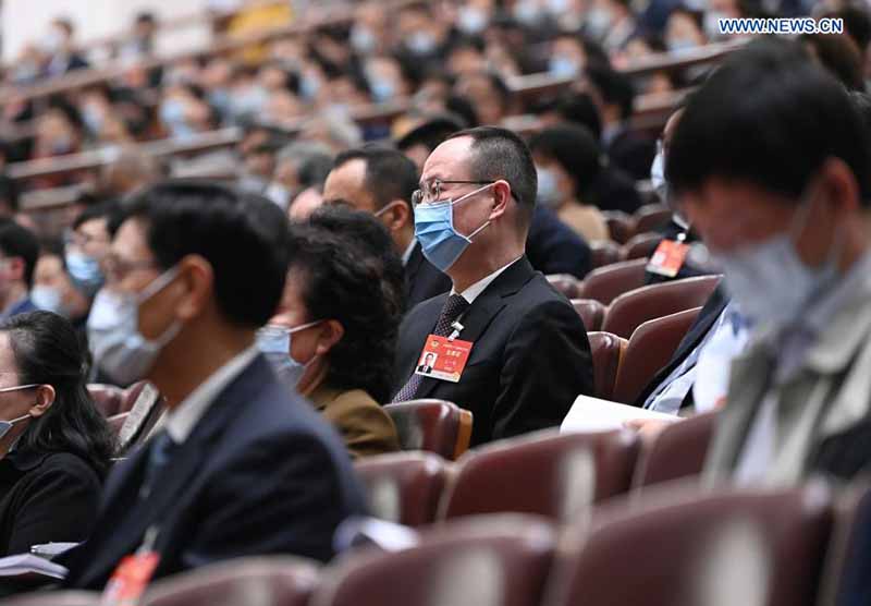 L'organe législatif national de la Chine entame sa deuxième réunion plénière de la session annuelle