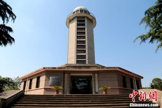 Visite du point géodésique de la Terre en Chine