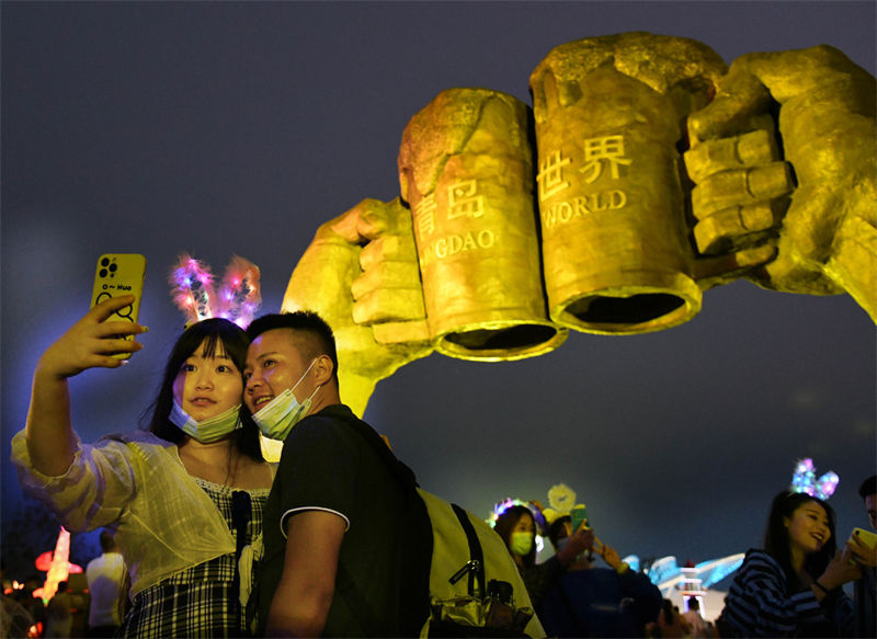 Ouverture du Festival international de la bière à Qingdao