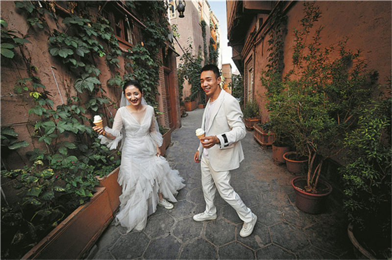 Le sud du Xinjiang, un endroit attirant en été