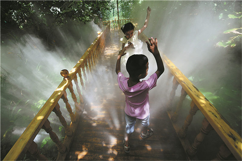 Le sud du Xinjiang, un endroit attirant en été