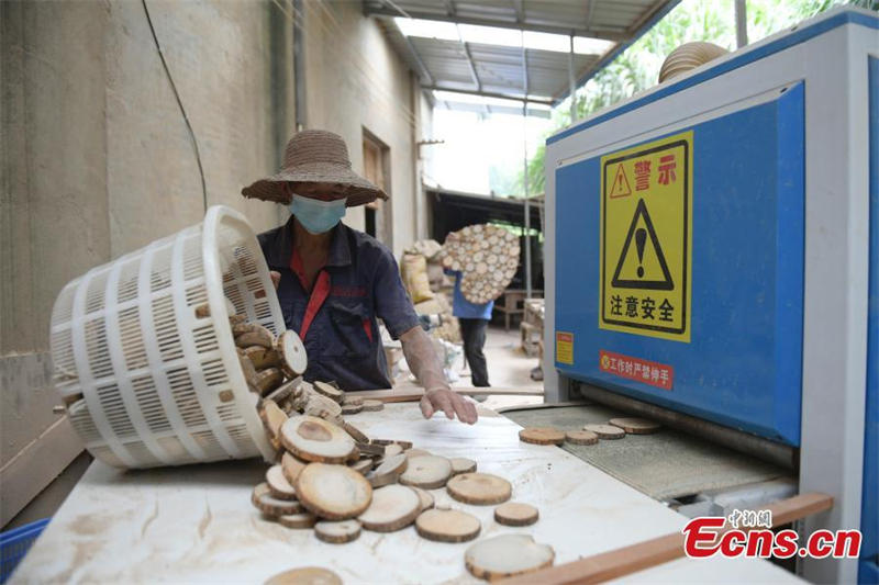 Une ancienne enseignante se reconvertit avec succès dans l'artisanat du bois