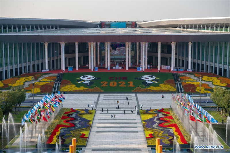 (CIIE) Chine : site principal de la 4e CIIE