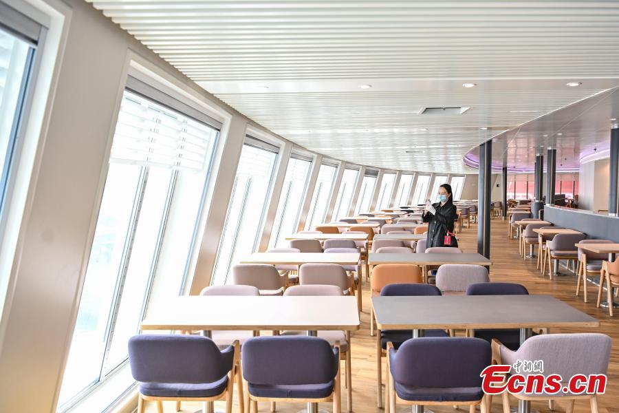 Un navire roulier à passagers de luxe va bient?t quitter la Chine pour l'Europe