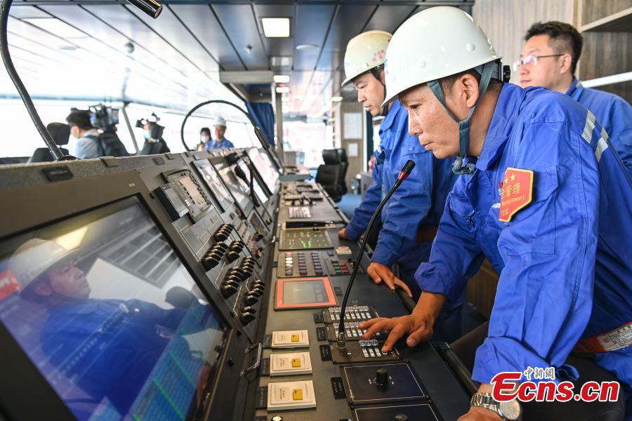 Un navire roulier à passagers de luxe va bient?t quitter la Chine pour l'Europe