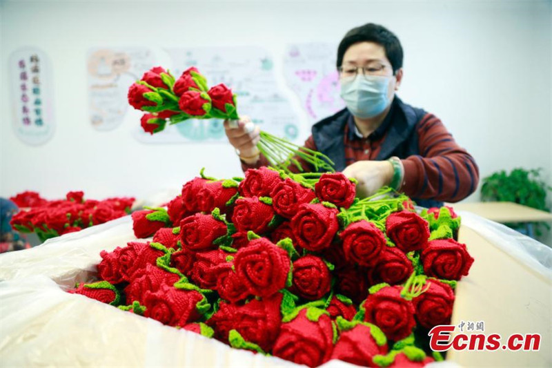 Découvrez les bouquets primés des JO d'hiver de Beijing 2022 tricotés en laine faits main