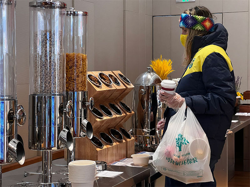 Inauguration du village olympique d'hiver de Yanqing : les athlètes chinois emménagent officiellement