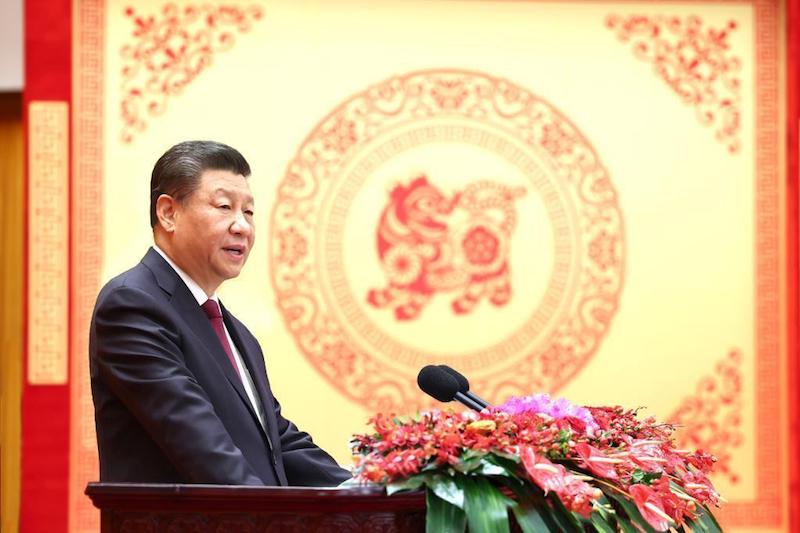 Xi Jinping adresse ses v?ux  de la fête du Printemps à tous les Chinois