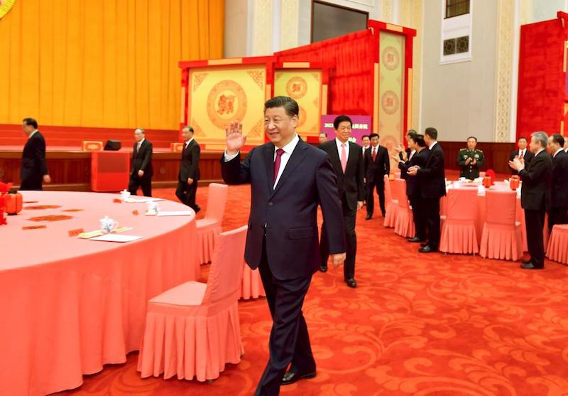 Xi Jinping adresse ses v?ux  de la fête du Printemps à tous les Chinois