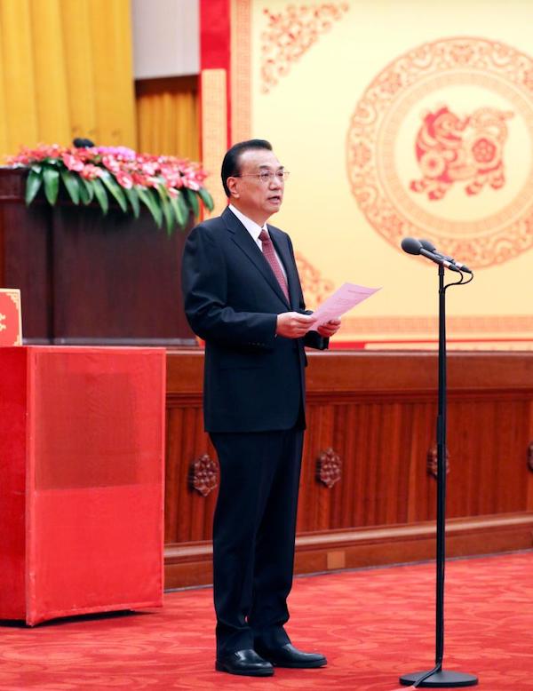 Xi Jinping adresse ses v?ux  de la fête du Printemps à tous les Chinois