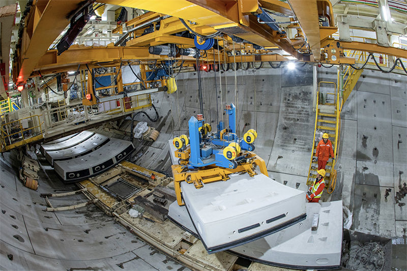 Anhui : le ? premier tunnel de la rivière de l'Anhui ? a été percé avec succès