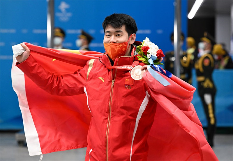 (BEIJING 2022) Le Chinois Yan Wengang gagne le bronze en skeleton