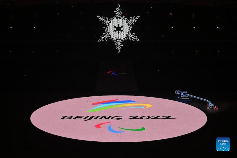 Cérémonie de cl?ture des Jeux paralympiques d'hiver de Beijing 2022