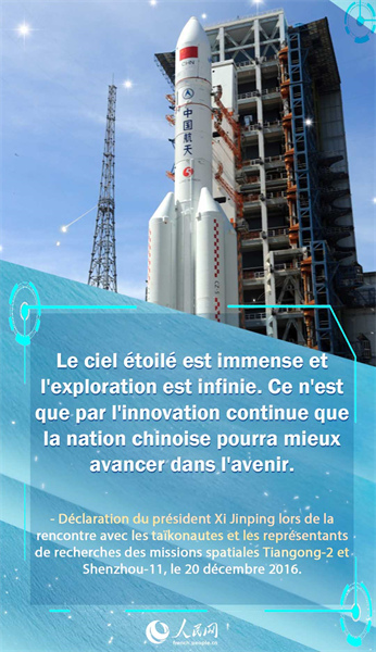 Les propos du président Xi Jinping au sujet de l'aérospace