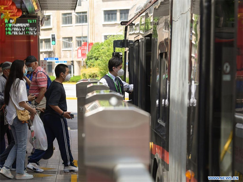 Chine : reprise des transports publics à Shanghai