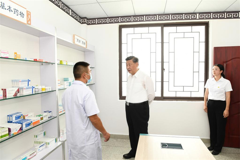 Xi Jinping inspecte la ville de Meishan dans le sud-ouest de la Chine