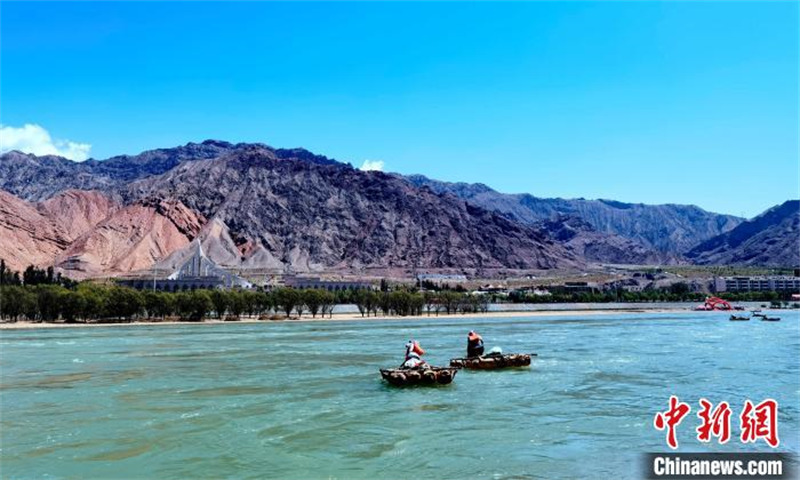 Les radeaux en peau de mouton réapparaissent dans les cours supérieurs du fleuve Jaune