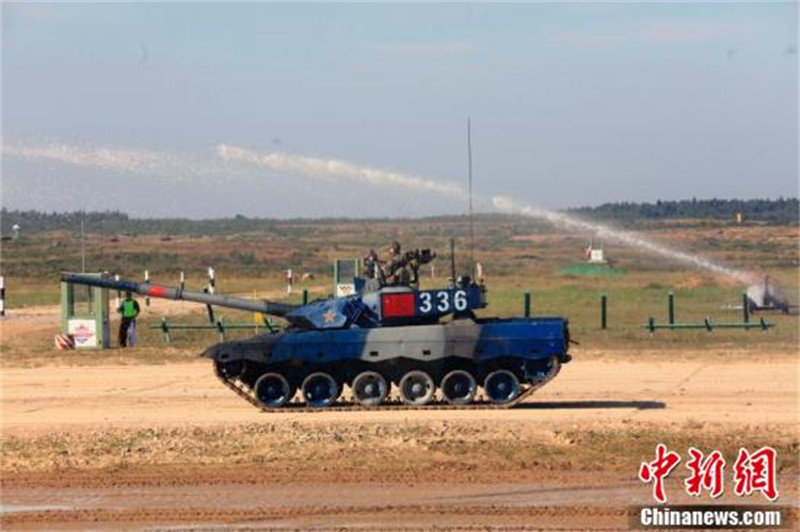 L'équipe chinoise fait ses débuts au concours ? Tank Biathlon ? 2022