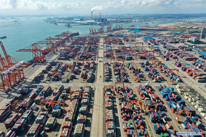 Construction du canal Pinglu dans le Guangxi